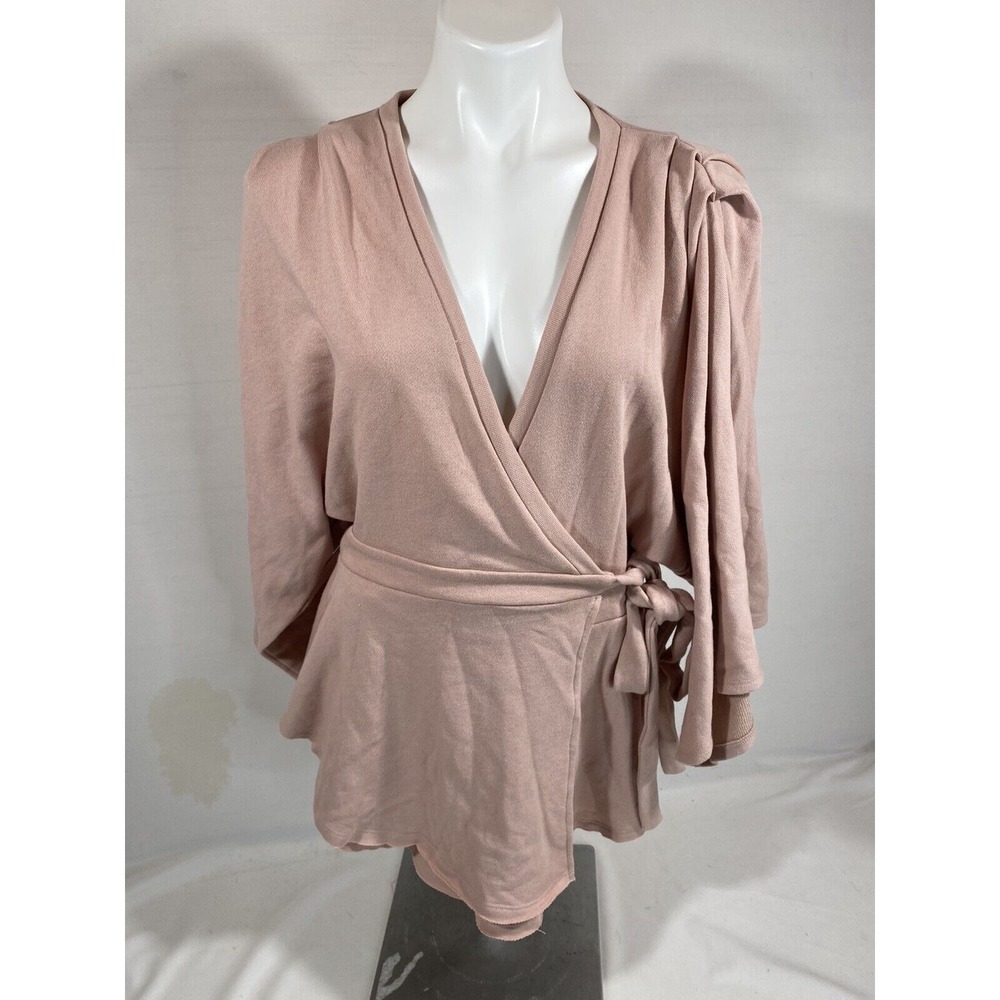 FP Beach Cover Up Robe Womens SP Cotton Coastal Boho Resortwear Vacation